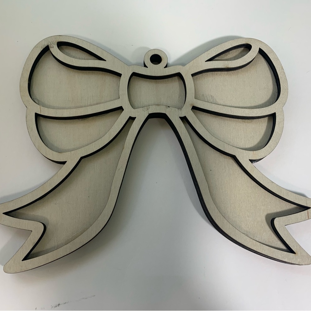 Wooden Bow mosaic kit